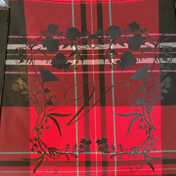 Victoria’s Secret Tote Bag Red Black New - Picture 4 of 16